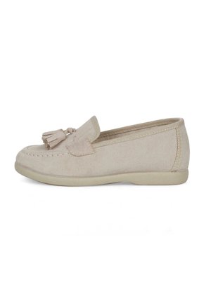 PEQUEÑOS CON BORLAS SERRATEX - Mokassin - beige