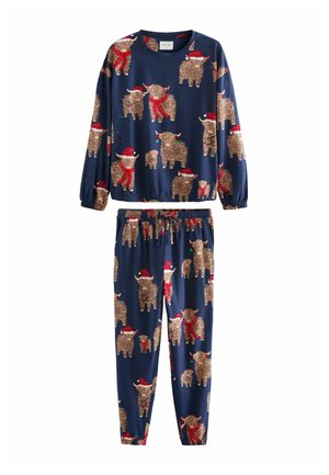 REGULAR FIT SET - Set lenjerie de noapte - navy blue