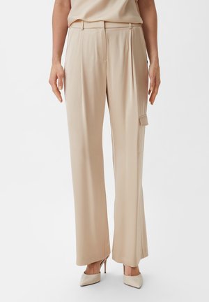 comma REGULAR - Pantaloni cargo - beige