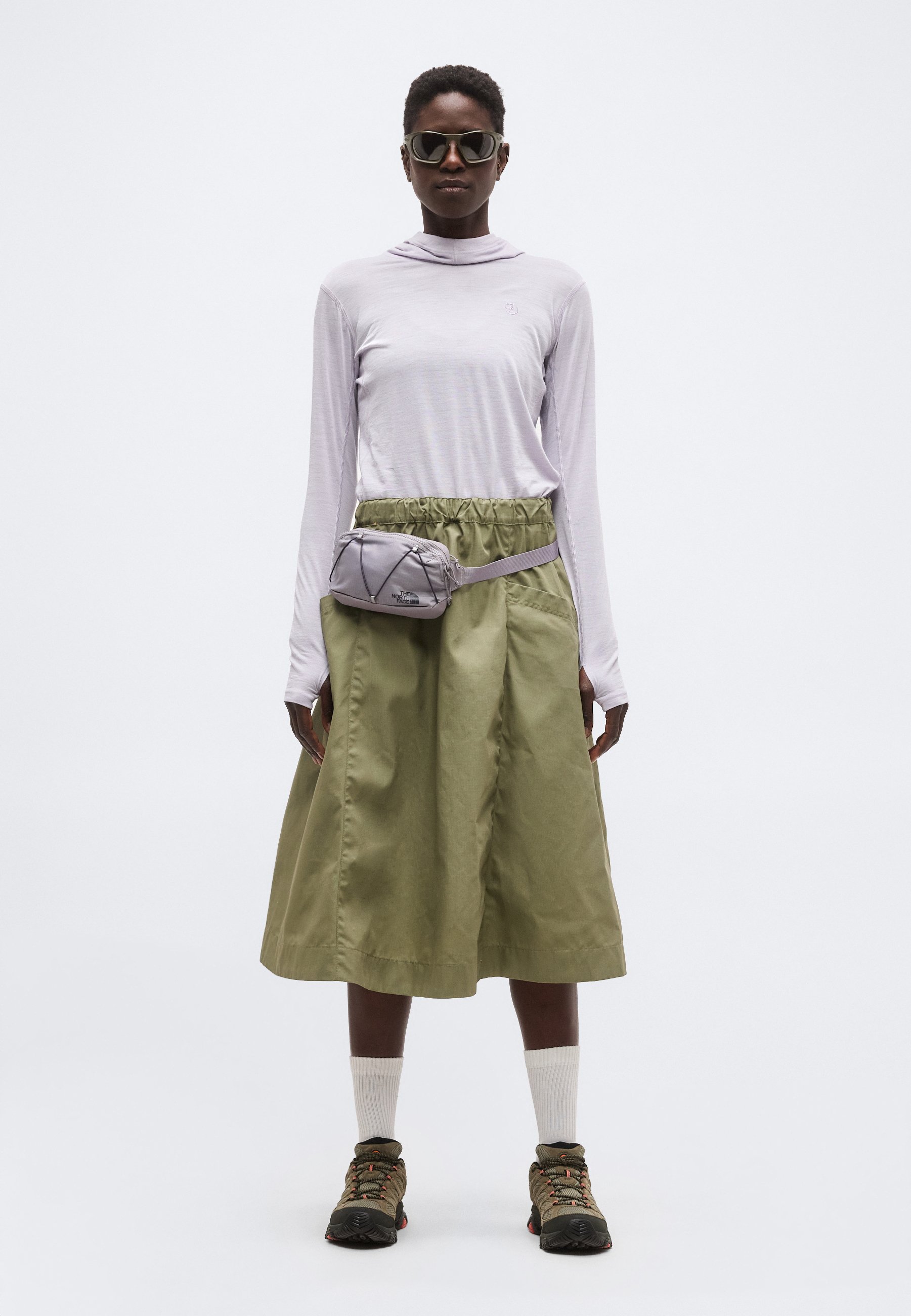 Fjällräven VARDAG SKIRT - Sports skirt - green - Zalando.ie