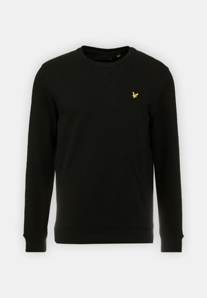 CREW NECK - Mikina - jet black