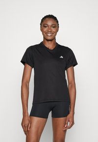 adidas Performance - RUN IT TEE - Sport T-shirt - black Miniatuurafbeelding 1