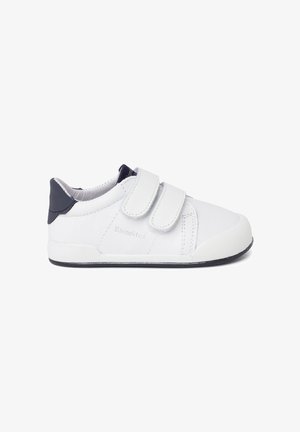Pisamonas Babyschoenen - blanco y marino