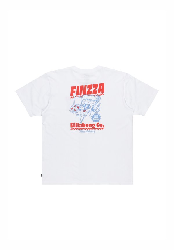 LUNCH BREAK  - Print T-shirt - wht3