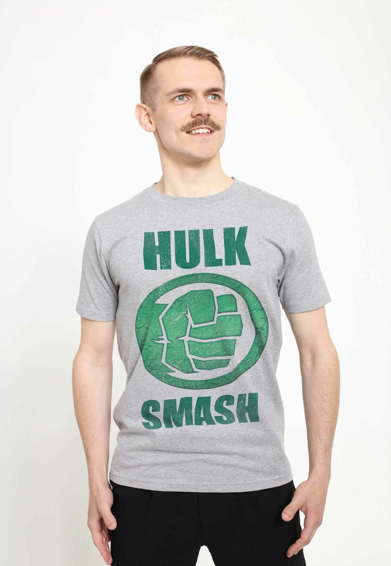 Marvel AVENGERS CLASSIC HULK IT UNISEX - Camiseta estampada - melange grey