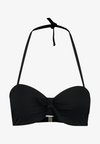 WIRE BANDEAU TOP LOLA - Bikinitop - black