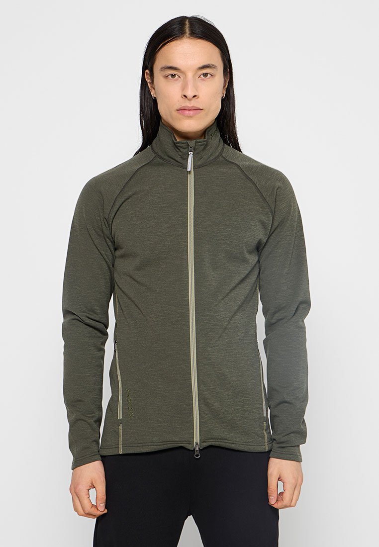 Houdini Sweater met rits groen Houdini Sweater met rits groen