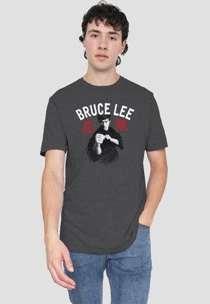BRUCE LEE READY - T-Shirt print - anthracite