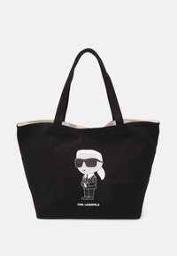 KARL LAGERFELD - IKONIK CANV SHOPPER - Shopping Bag - black Thumbnail-Bild 1