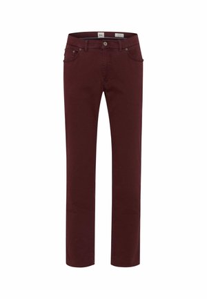 BRAX, STYLE COOPER - Stoffhose - merlot