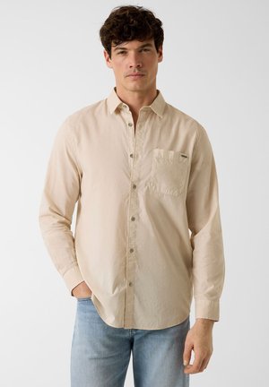 REGULÄR GESCHNITTENES - Hemd - beige