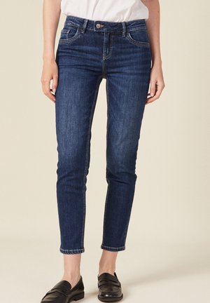 Jeans Tapered Fit - dark-blue denim