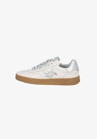 Unausgewählt, weiß silber