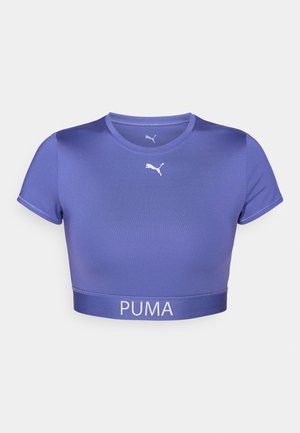 Puma STRONG TEE SHORT - Sports T-shirt - blue crystal