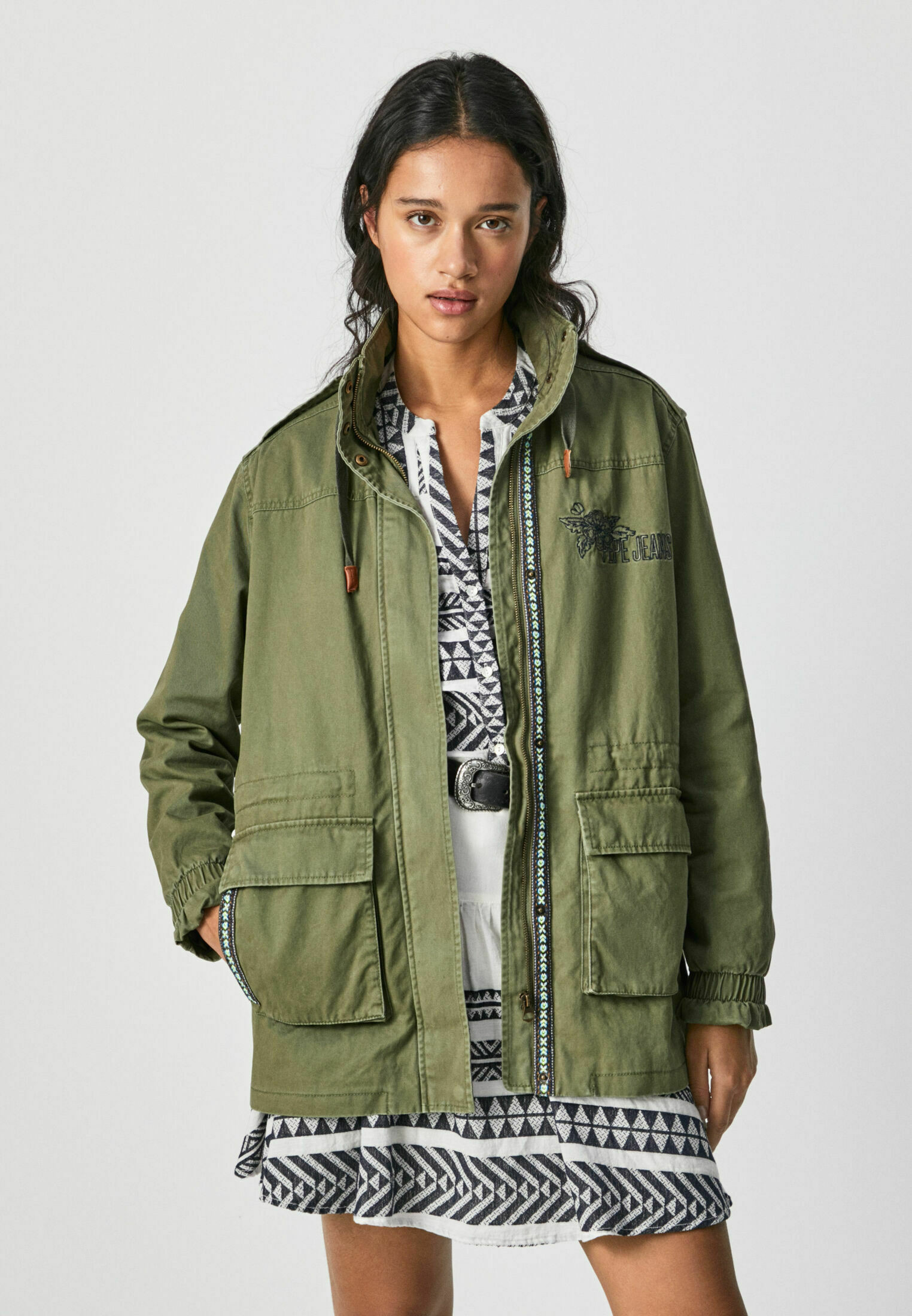 Pepe Jeans - FILIPA - Leichte Jacke - camuflaje