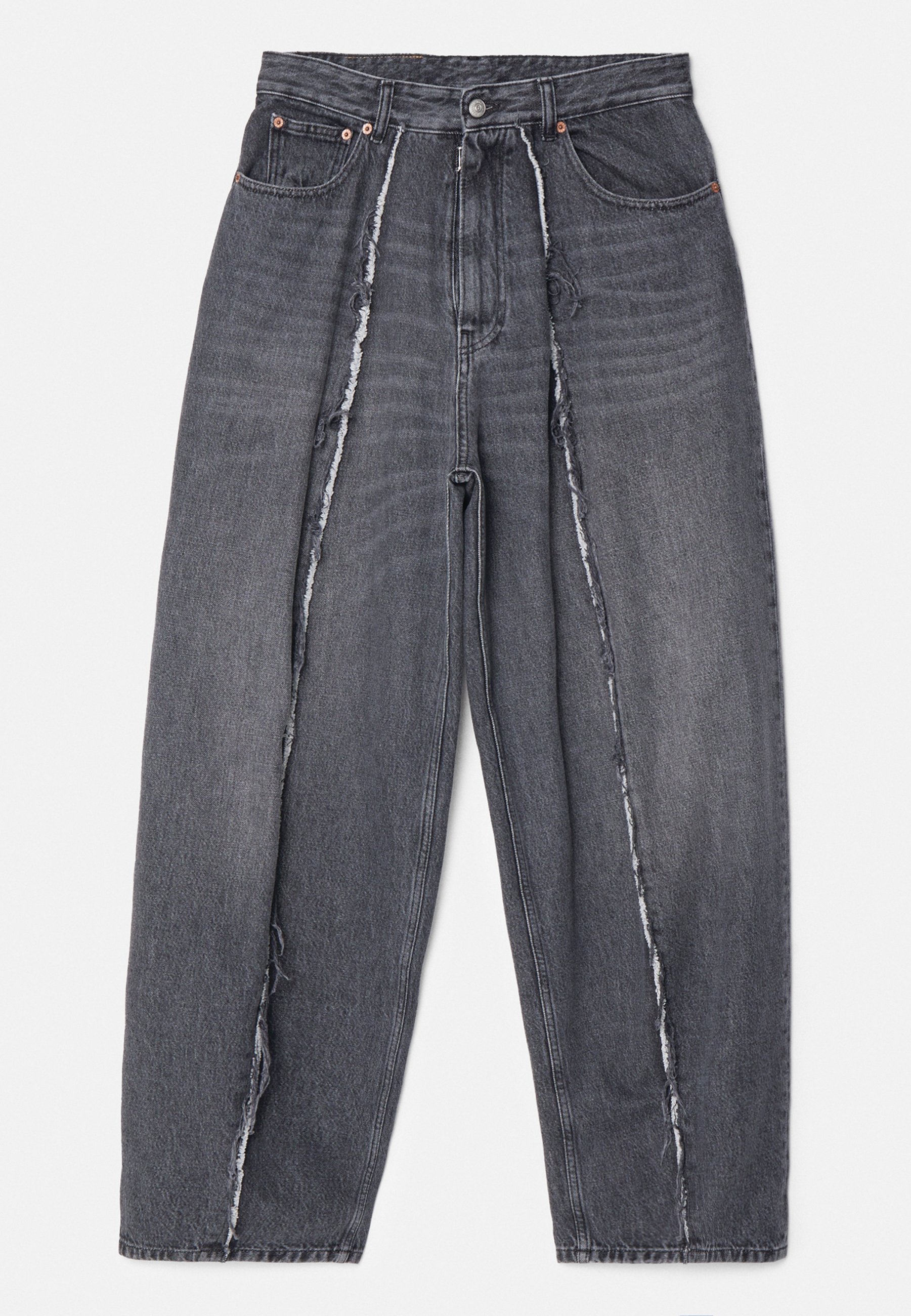 MM6 Maison Margiela UNISEX - Jeansy Relaxed Fit/szary