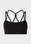 ZENVY STRAPPY BRA - Спортен сутиен с лека поддръжка - black/cool grey