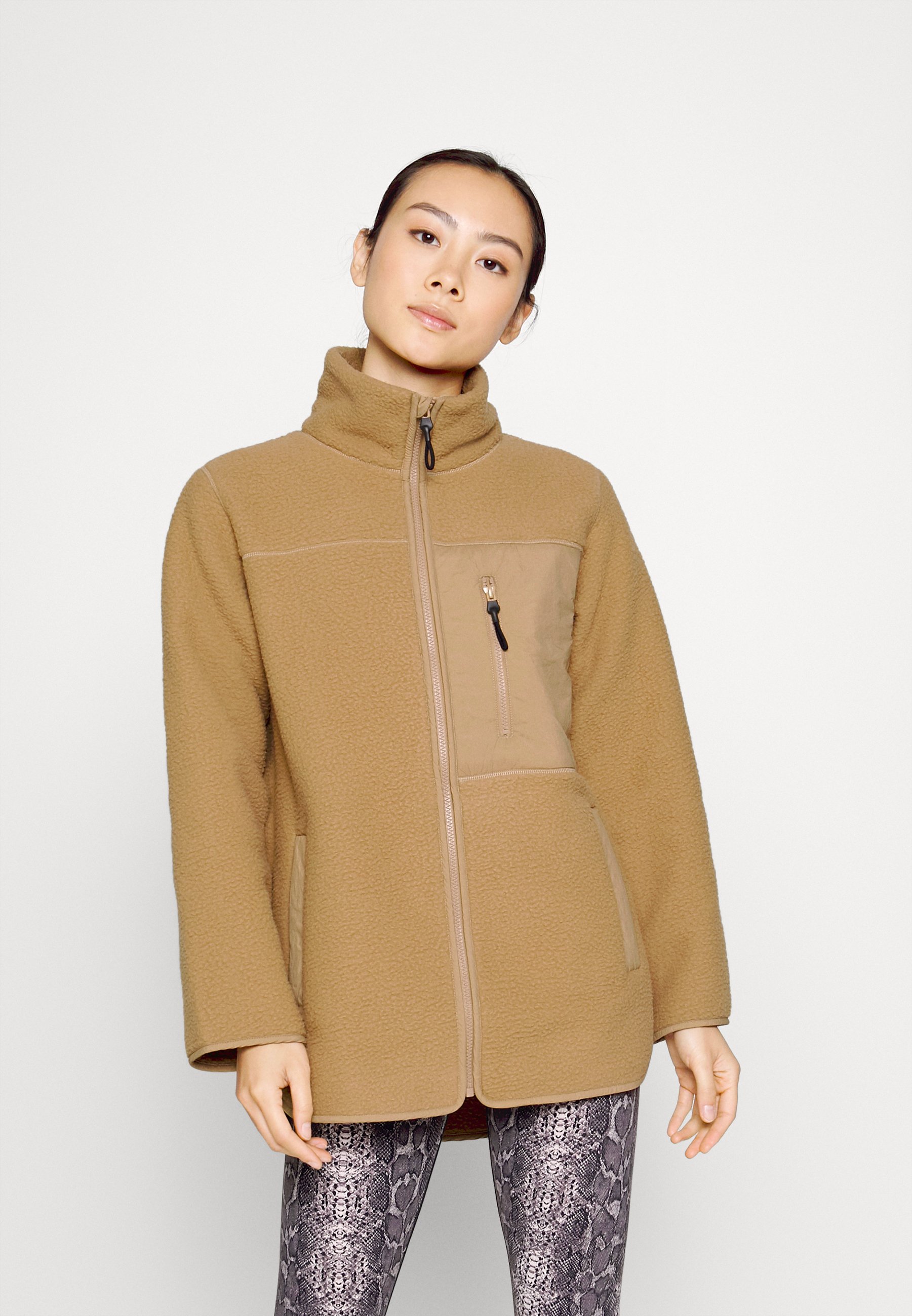 ARKET Fleece jacket - beige - Zalando.de