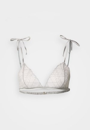 A POIS EMBROIDERY SOFT BRA - Τριγωνικό σουτιέν - grey