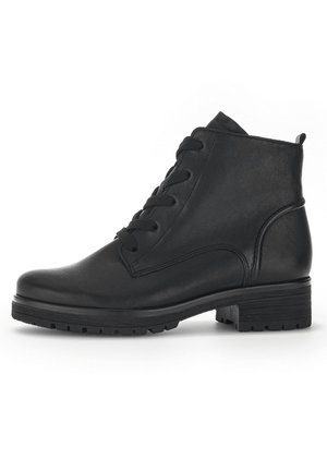 Bottines à lacets - black