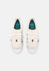 adidas Golf ROLLING LINKS SUPERSTAR SPIKELESS GOLFSCHUH UNISEX - Golfo batai - chalk white/collegiate green/blue bird