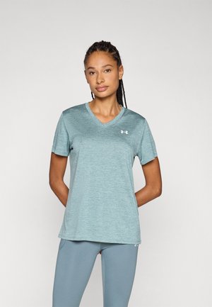 TECH TWIST - Športové tričko - jasper blue/white