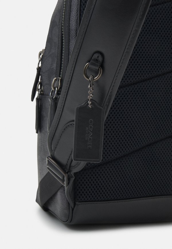 CHARTER BACKPACK IN SIGNATURE UNISEX - Rucksack - charcoal2