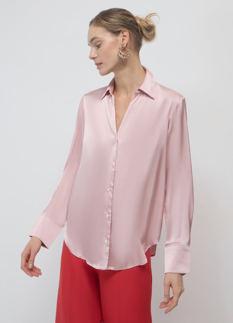 Calliope SIMIL - Camicia - rosa cipria