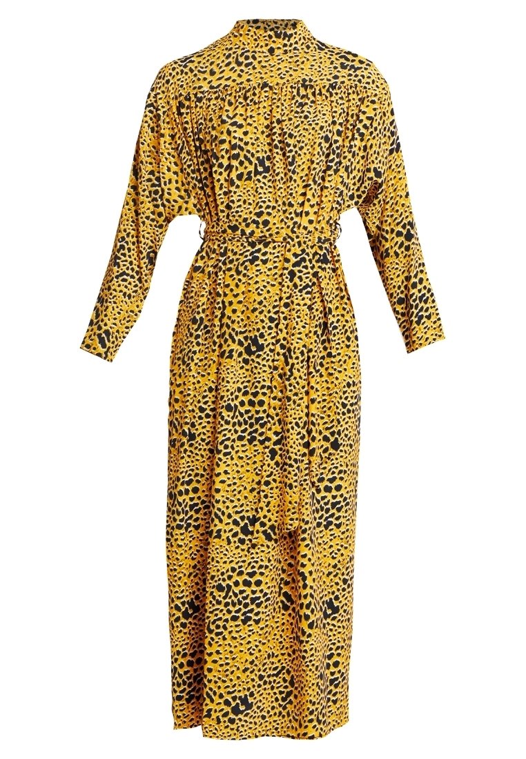 Topshop Maxi dress - gold-coloured - (Pre-owned) - Zalando