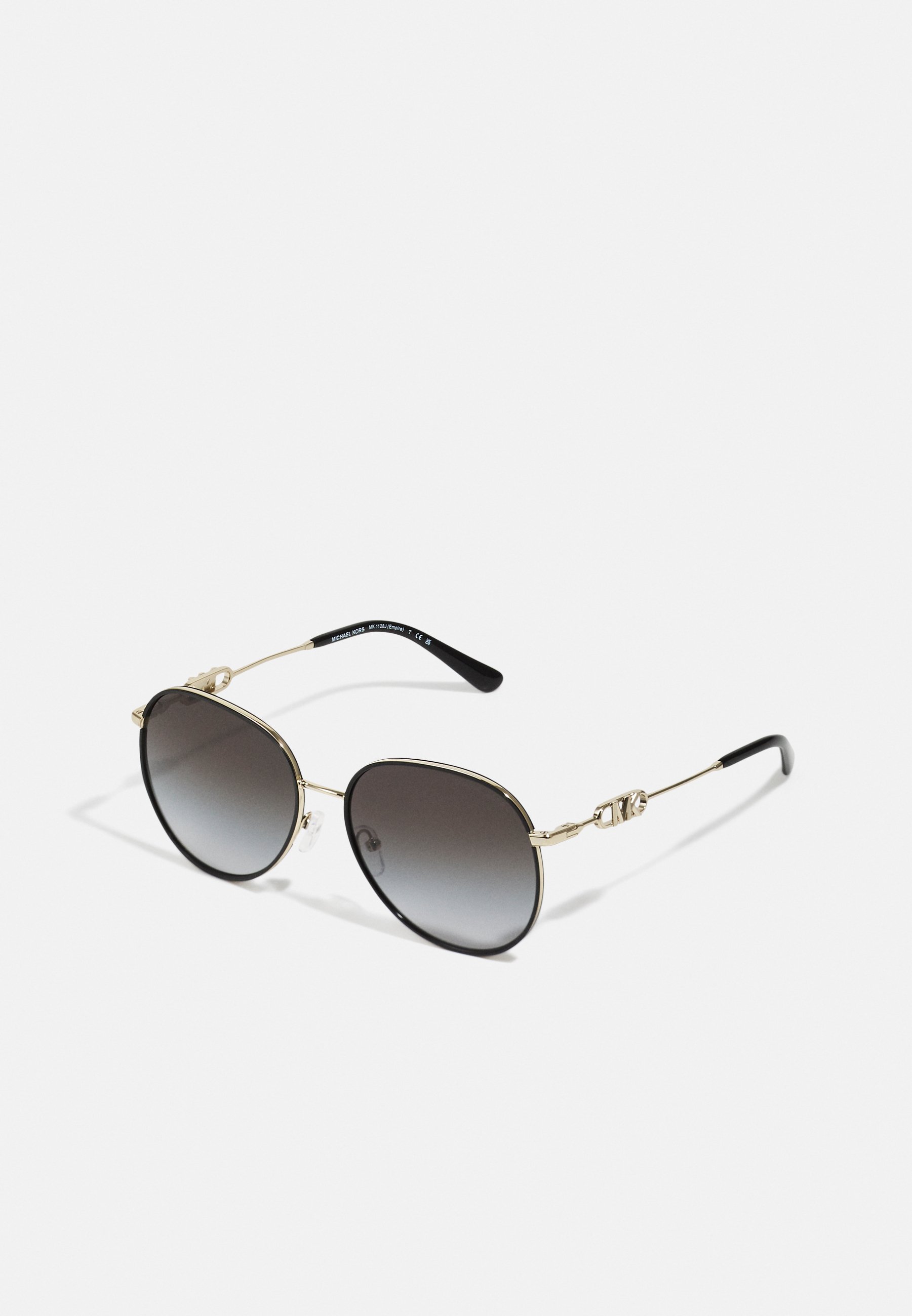 Michael Kors Black and Gold Aviator Sunglasses Michael Kors Sunglasses Corsica MK1067B 10148G Gold-Black  main image 4