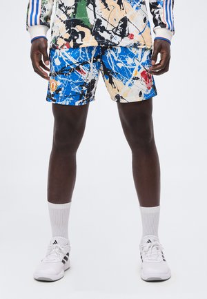 adidas Performance MANCHESTER UNITED STONE ROSES AOP SHORT - Pantaloncini sportivi - multicolor