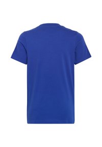adidas Performance TEE - Camiseta estampada - semi lucid blue/white