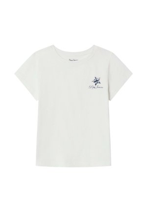 Pepe Jeans, PEPE JEANS BASIC T-SHIRT POLLY - Camiseta básica - mousse white