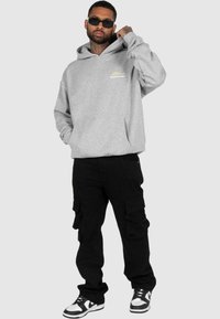 MJ Gonzales WAVE HEAVY OVERSIZED  - Kapucni - grey
