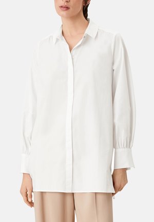 Button-down blouse - white