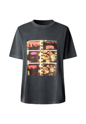 Pepe Jeans, PEPE JEANS PRINT T-SHIRT BESSIE - Camiseta estampada - granite grey