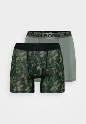 SPORTS 2 PACK - Boxers - green/dark green