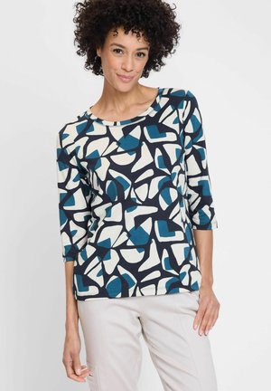 Langarmshirt - blau