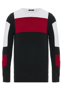 Unausgewählt, navyblue red