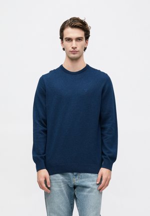 CREW NECK - Strickpullover - dark blue