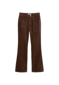 Niet geselecteerd, shaded brown