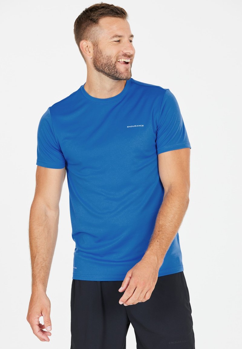 Endurance VERNON S/S - Tekninen t-paita - blue