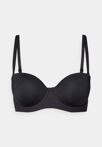 BANDEAU MIT SCHALE - UNIQUE MICRO - Reggiseno con spalline regolabili - schwarz