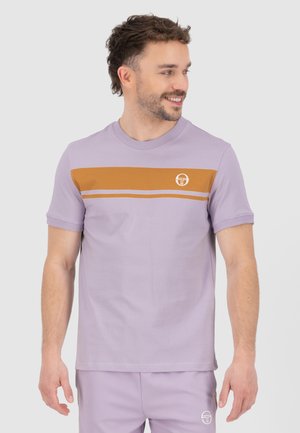 Print T-shirt - thistle biscuit