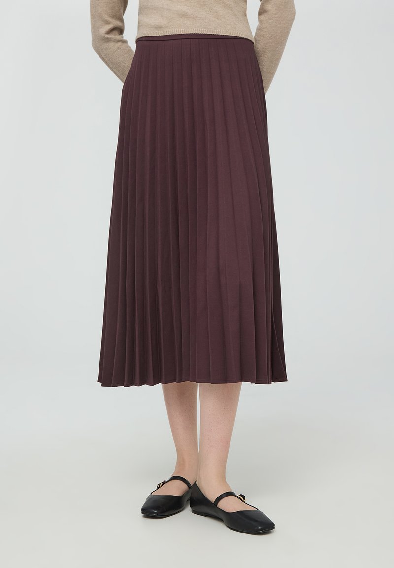Terranova Gonna a campana - bordeaux scuro