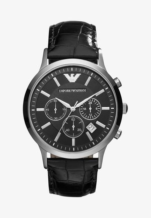 Emporio Armani Cronografo - schwarz