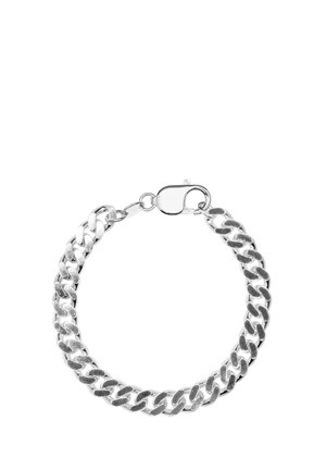 IX CHUNKY CURB SILVER - Bracelet - silver coloured