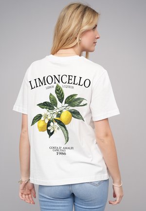 Cloud 5ive LIMONCELLO - Print T-shirt - white
