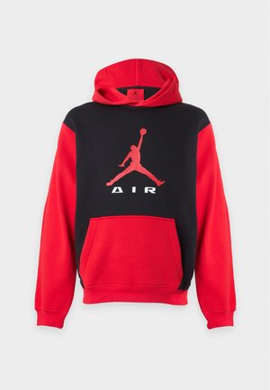 Jordan, Kapucnis pulóver - black/university red