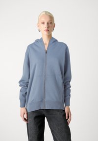 Jack & Jones PREMIUM JPRBLUHARVEY ZIP HOOD UNISEX - Sudadera con cremallera - troposphere